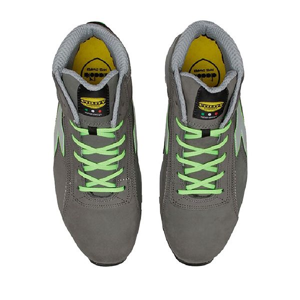 Scarpe Antinfortunistiche Diadora Run Net Airbox Low S3 SRC Grigio  -  Marchese Stefano Srl