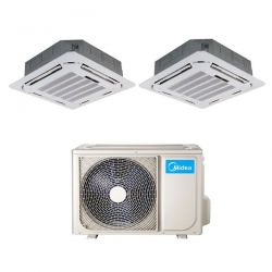 Climatizzatore Midea Cassetta Dual Split 9000+9000 2N-53K