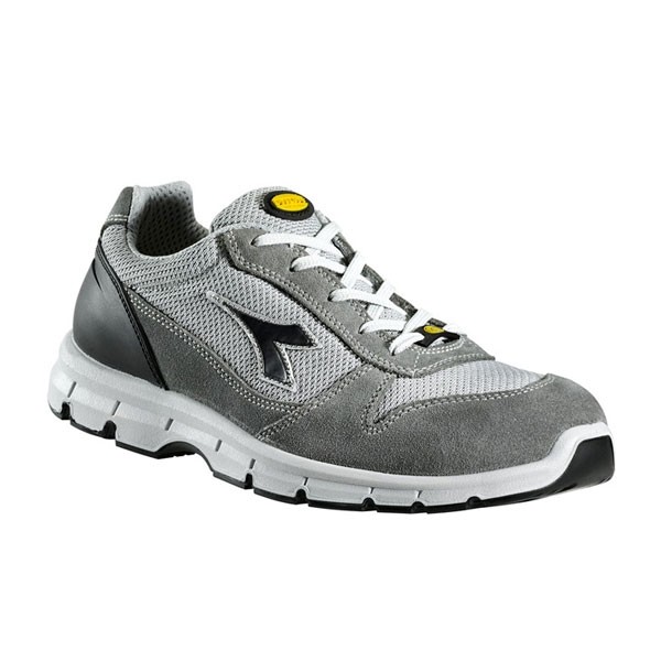 Scarpe Antinfortunistiche Diadora Run Textile Low S1P SRC ESD Grigio Castello-Grigio Alluminio - 701.159800