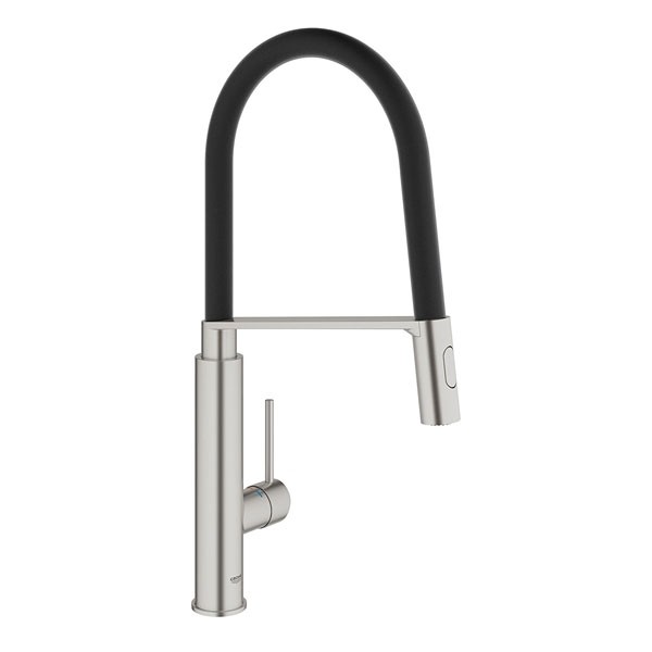 Miscelatore Lavello Grohe CONCETTO NERA Super Steel - 31491DC0