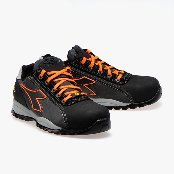 Scarpe Antinfortunistiche Diadora Glove Tech Hi Pro S3 HRO SRA Grigio Arancio - 701.173527