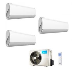 Climatizzatore Midea Trial Split Mission Pro 12000+12000+12000 M30-27FN8-Q R-32 12+12+12