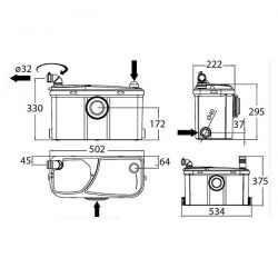 Trituratore Watermatic W12P